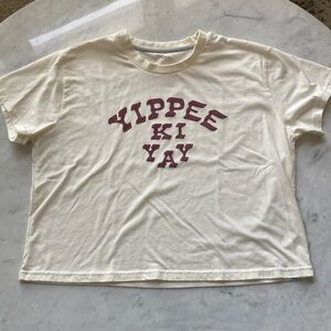 Women’s Cream Graphic Tee